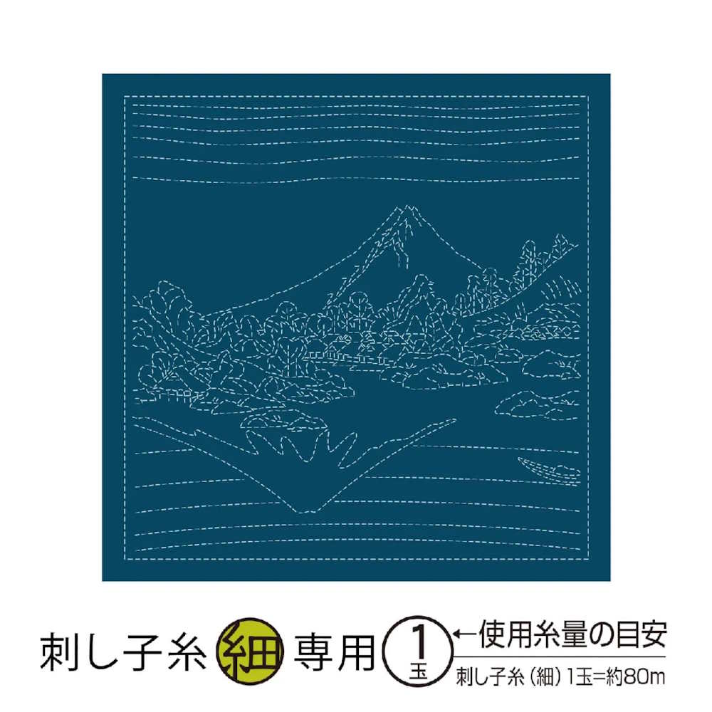 Coupon Sashiko - Hanafukin Mont Fuji 2097