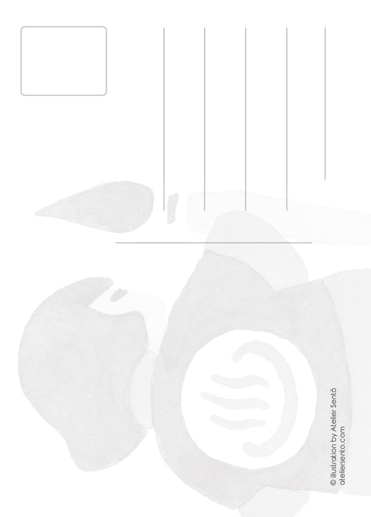 Carte Postale "Tengu" par Atelier Sento