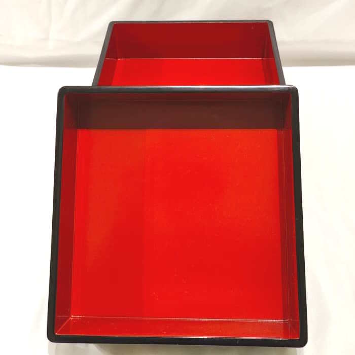 Bento Japonais Jubako avec Caisse Bois / Vintage
