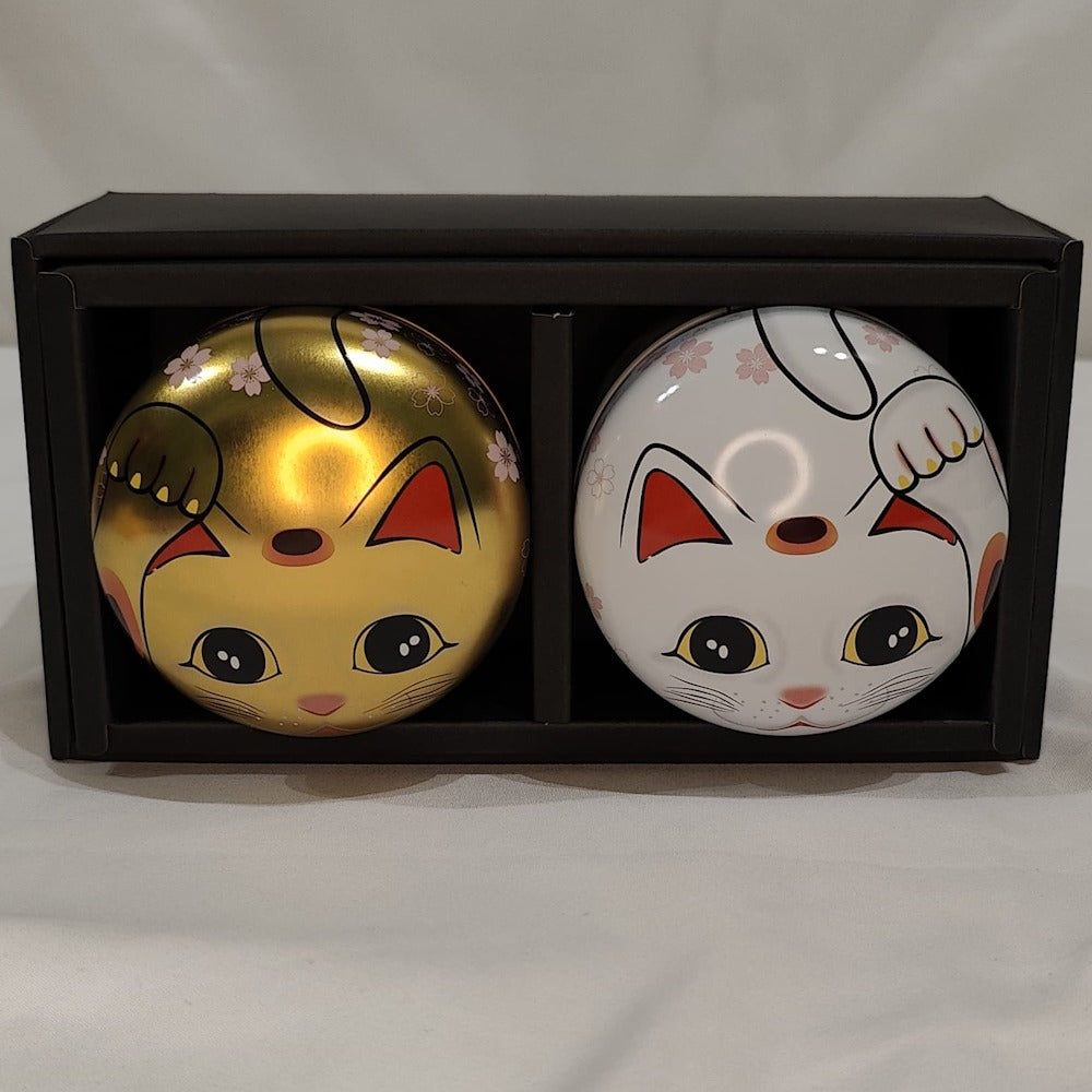 Coffret 2 Boîtes à Thé Maneki Neko