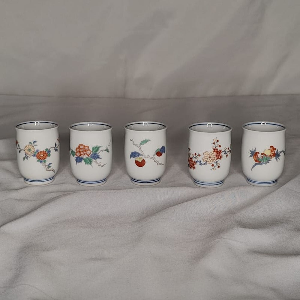 Coffret 5 Verres à Sake / Vintage