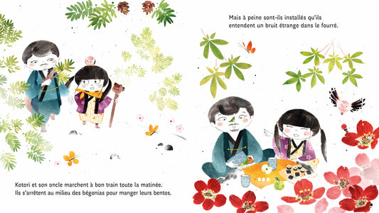 Kotori et l'Ourson d'Hokkaido