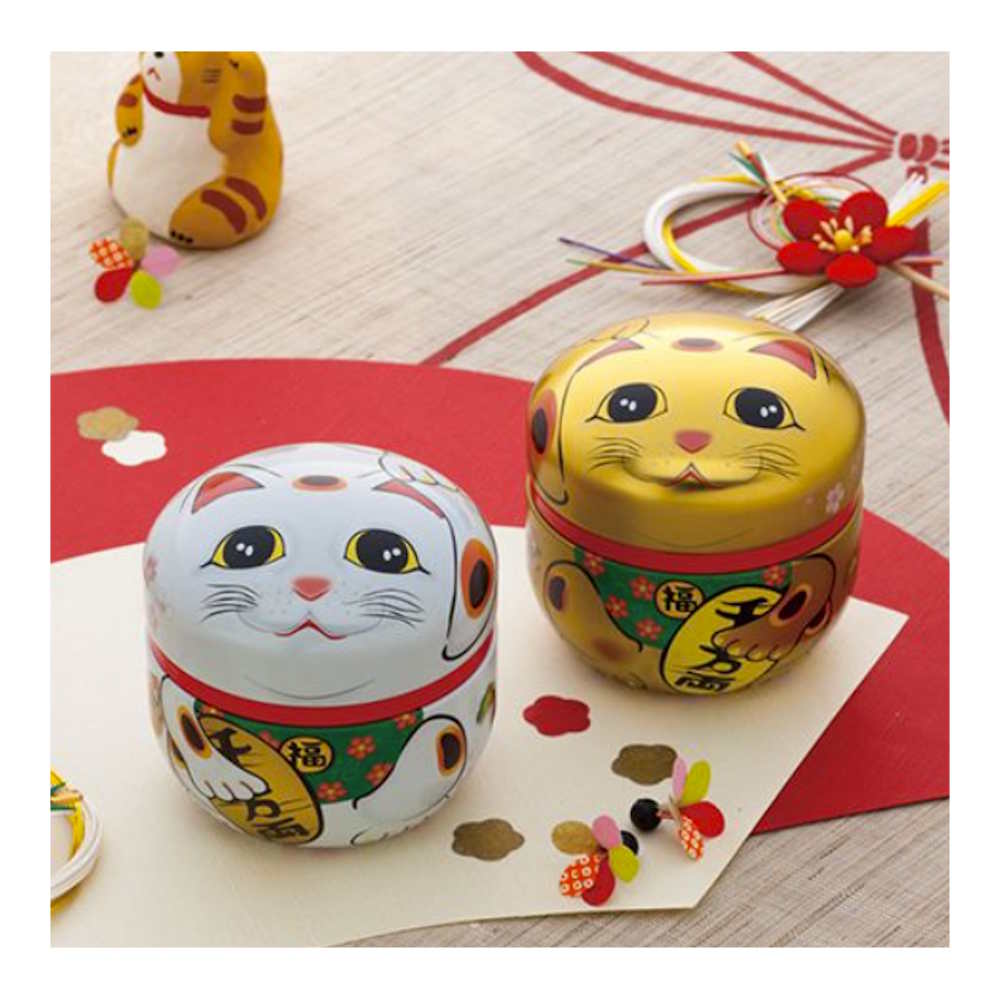 Coffret 2 Boîtes à Thé Maneki Neko