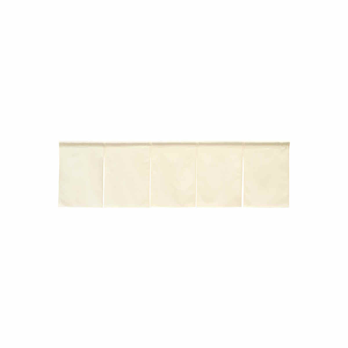 Noren Uni Crème / Bleu Roi