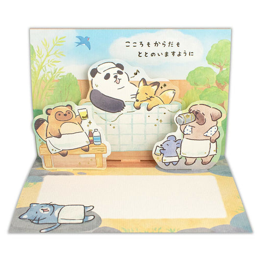 Carte Pop-Up Onsen