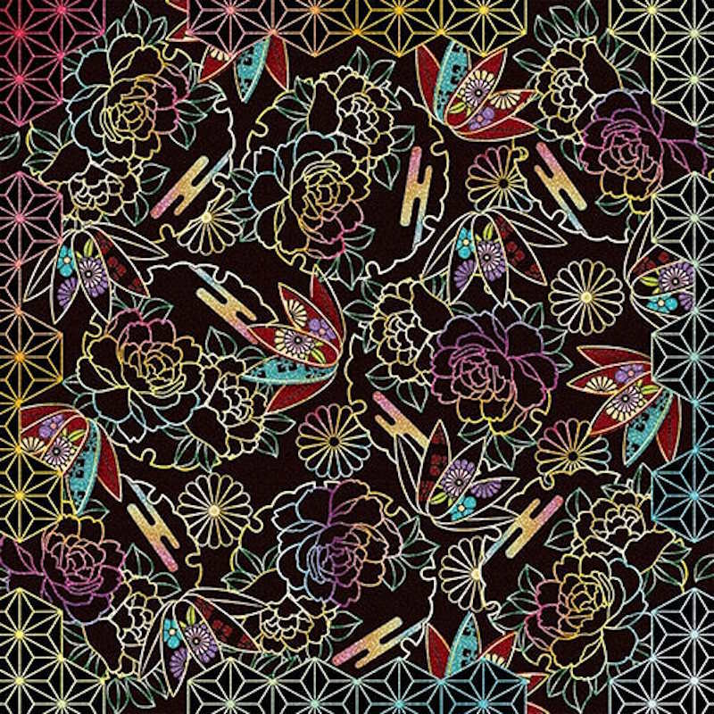 Papier Origami - 28 feuilles Kuro