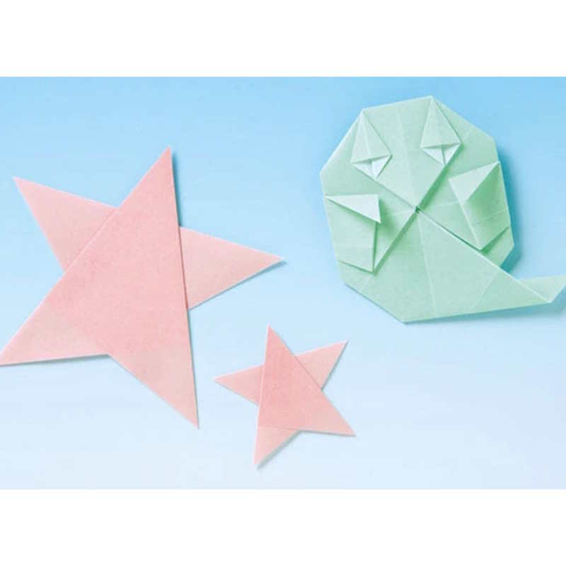 Papier Origami - 5 feuilles phosphorescentes