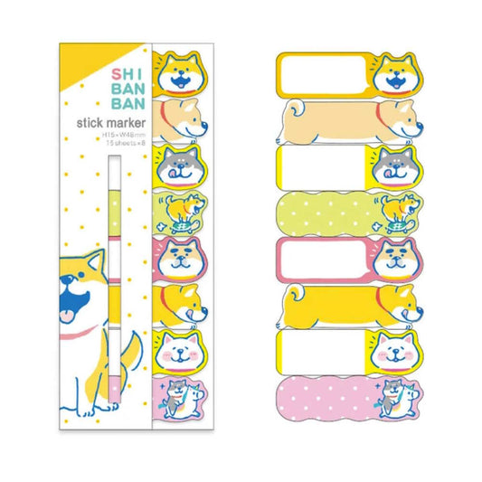 Marque-Pages Autocollants - Shibanban