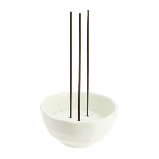 Support à encens avec sable - Shiroi