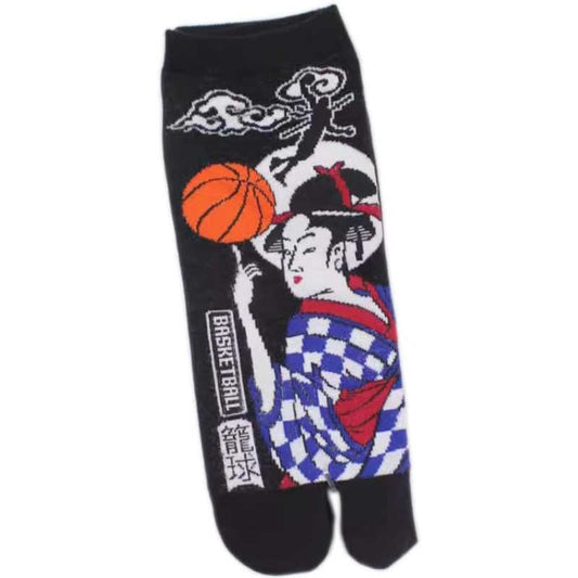 Chaussettes Tabi "Geisha BasketBall"- Taille 39/44
