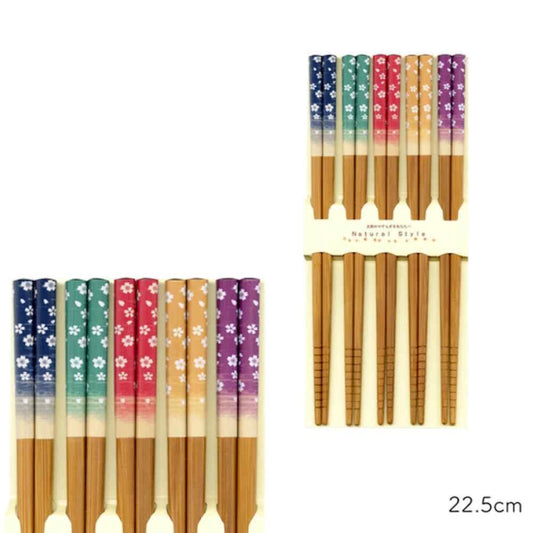 Set de 5 Paires de Baguettes - Vent de Sakura