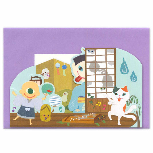 Carte Pop-Up Yokai - Rokurokubi