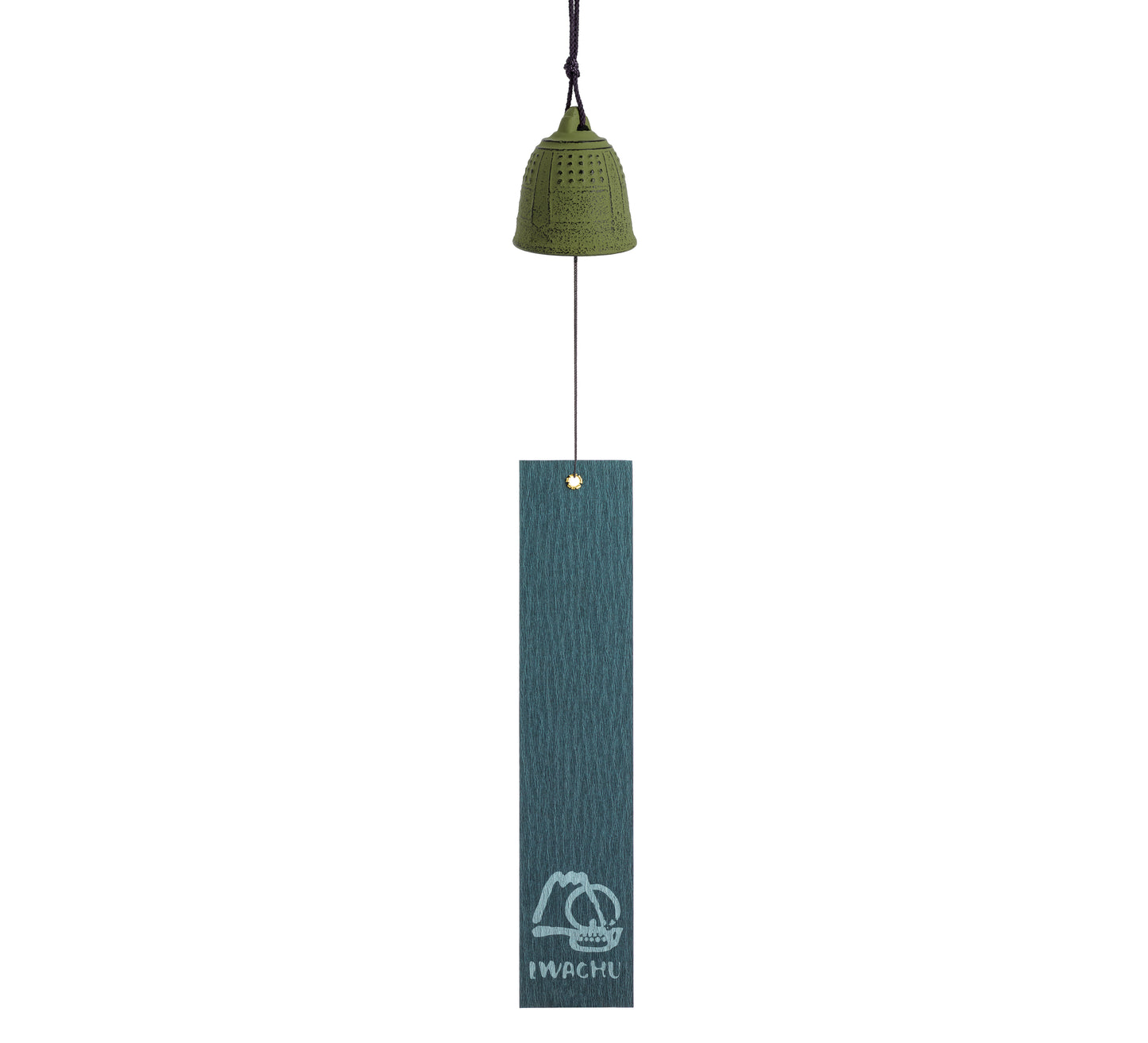 Furin Verte - Cloche à vent Iwachu 5.5 cm