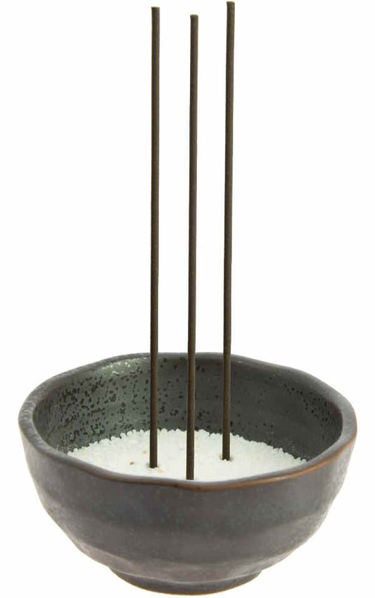 Support à encens avec sable - Kuroi
