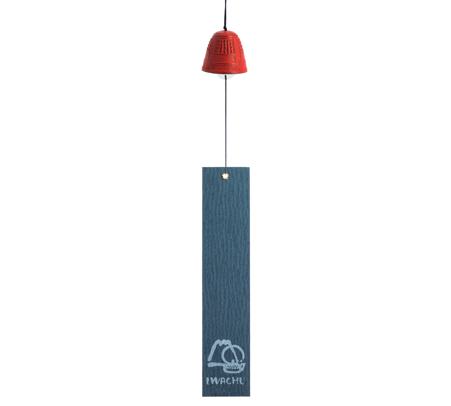 Furin Rouge - Clochette à vent Iwachu 4.5 cm