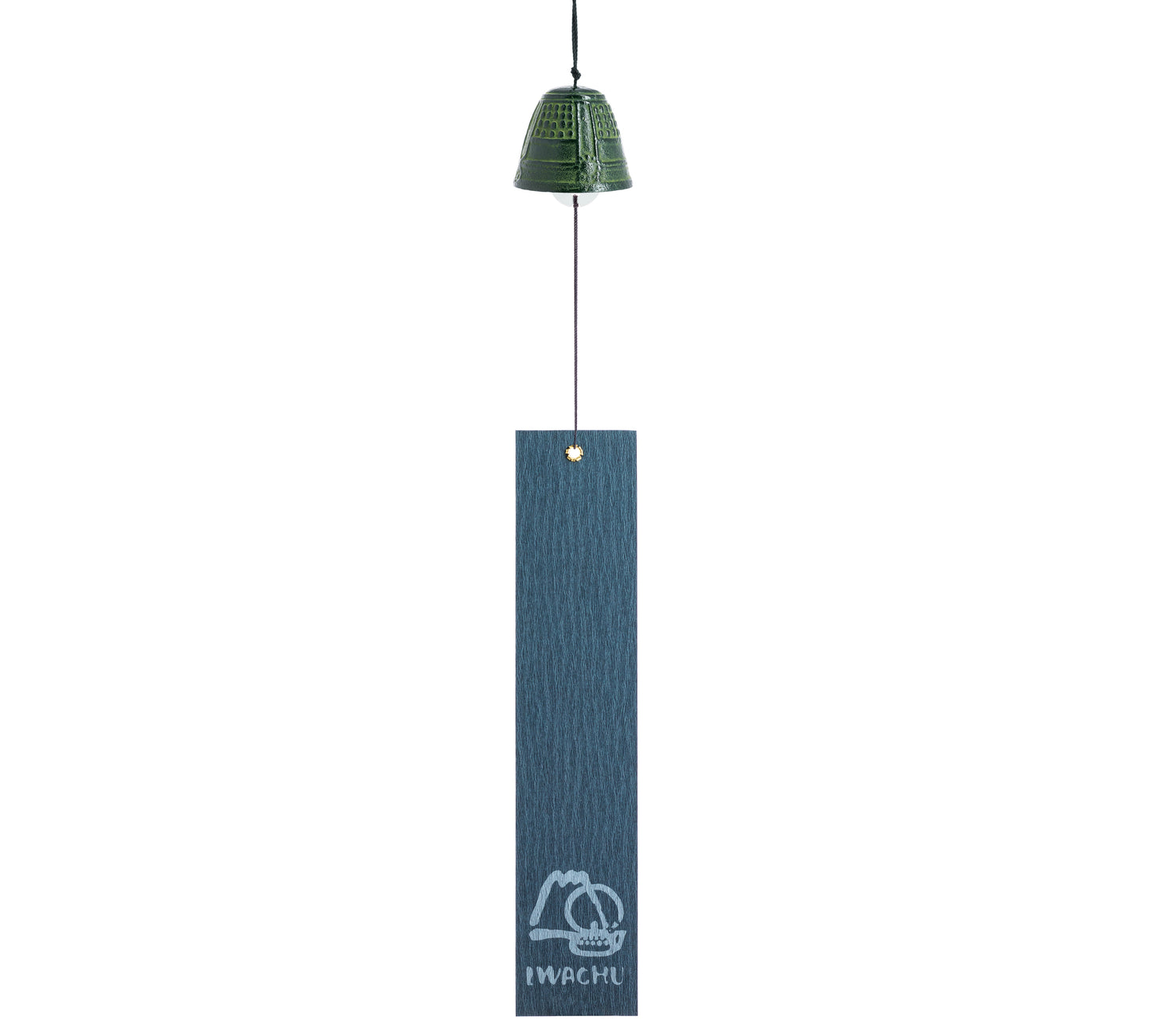 Furin Verte - Clochette à vent Iwachu 4.5 cm