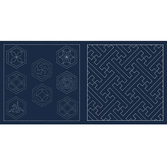 Double Coupon Sashiko - 1A