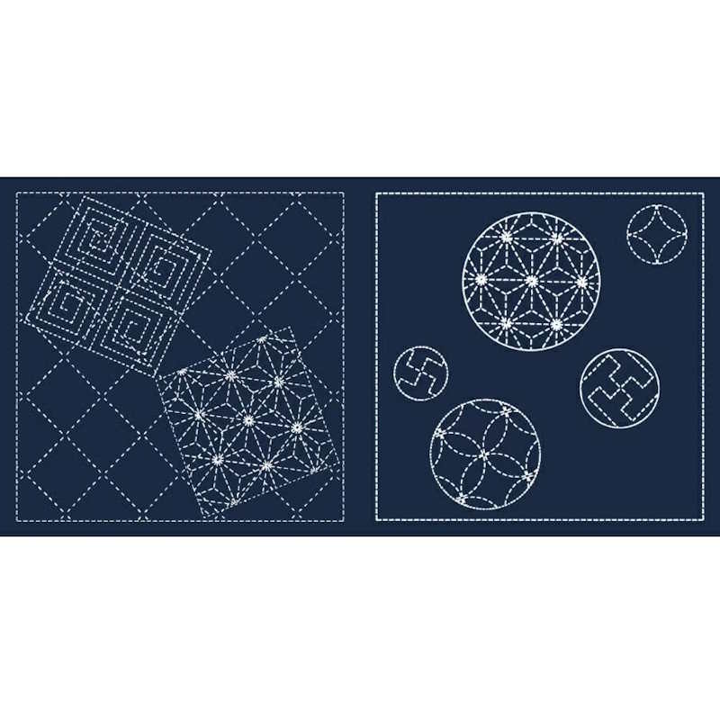 Double Coupon Sashiko - 3A