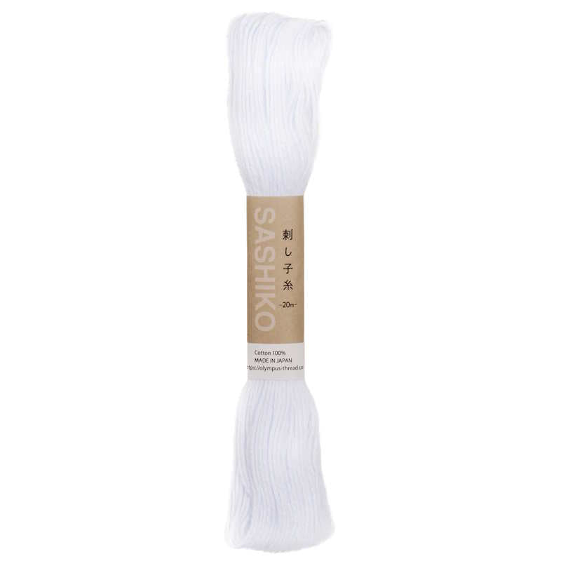 Fil Sashiko Uni Blanc - Col. 01