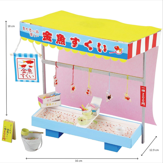 Maquette Stand de Matsuri "Pêche aux Poissons"