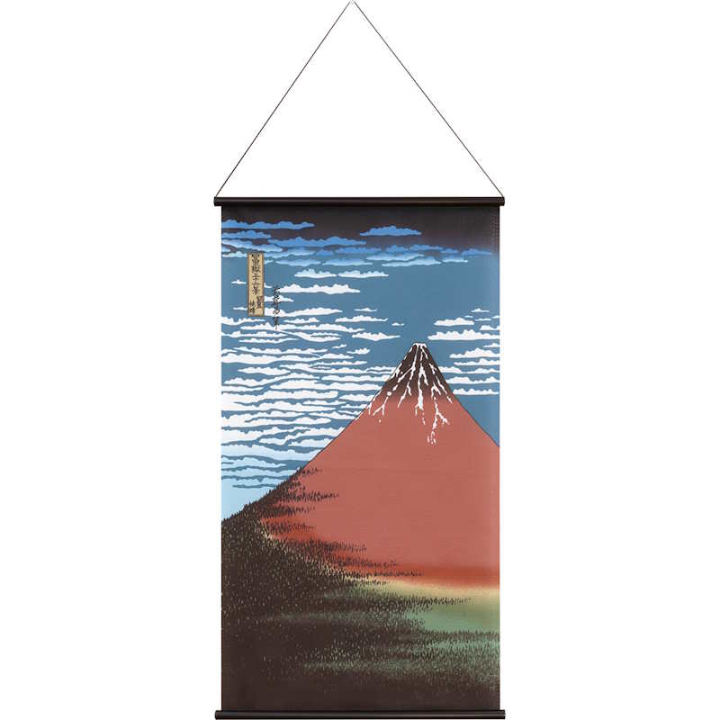 Kakemono Fuji Rouge