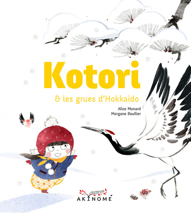 Kotori et les Grues d'Hokkaido