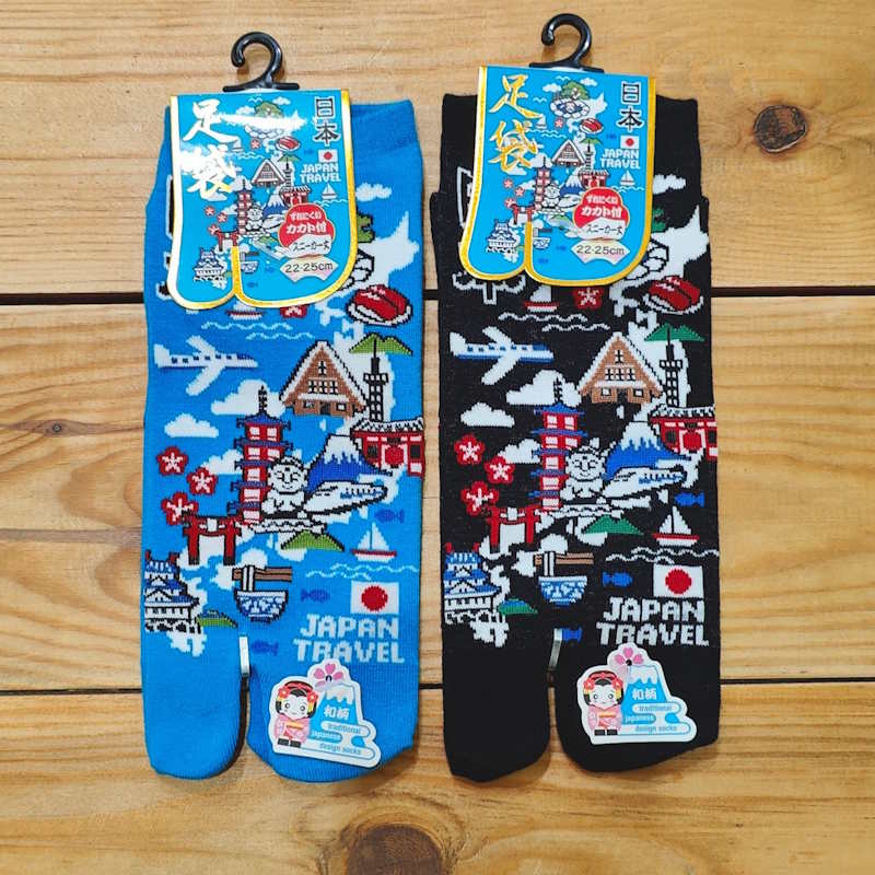 Chaussettes Tabi "Carte du Japon" - Taille 35/39