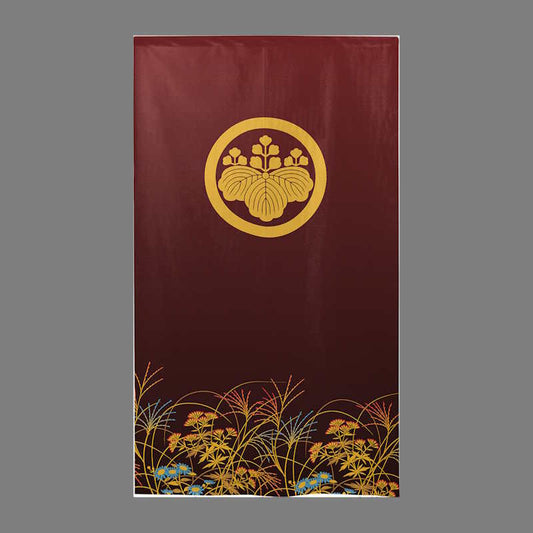 Noren Paulownia Bordeaux