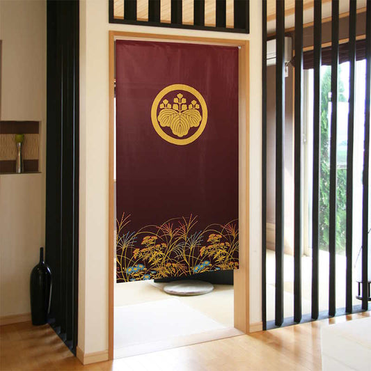 Noren Paulownia Bordeaux