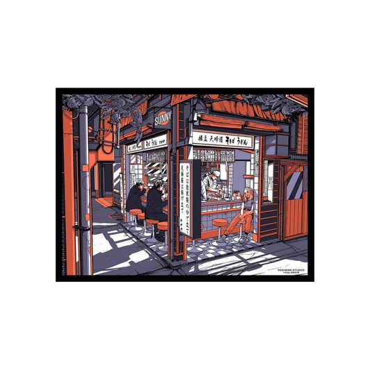 Affiche "Shibuya by Night" par Paiheme Studio