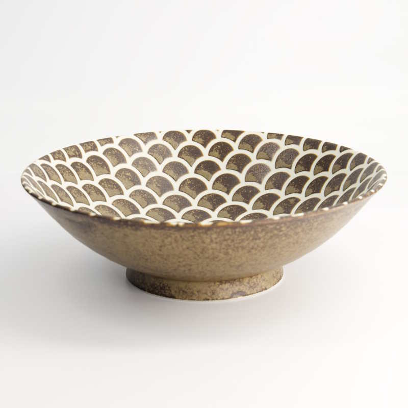 Bol à ramen Sirène Marron