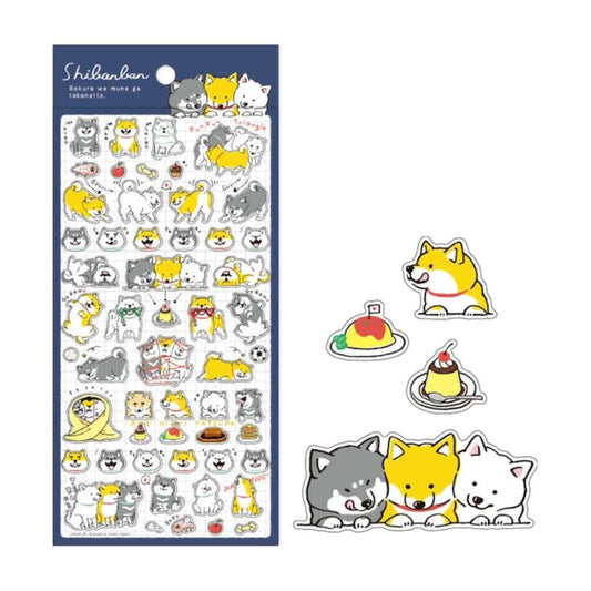 Planche de Stickers - Shibanban Nourriture