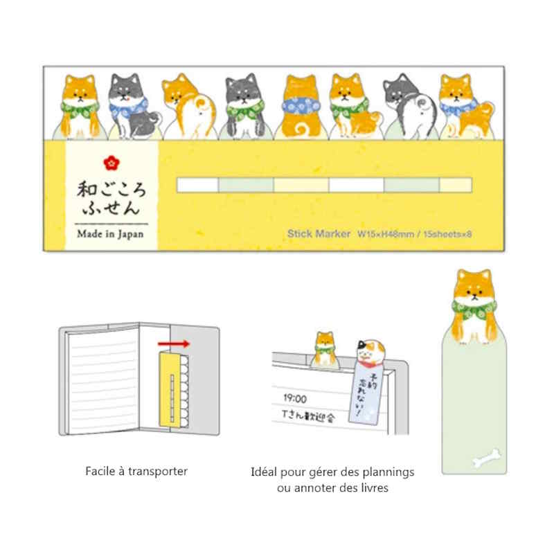 Marque-Pages Autocollants - Pattes de Chat