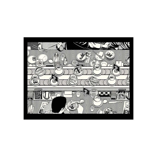 Affiche "Sushi Bar" par Paiheme Studio