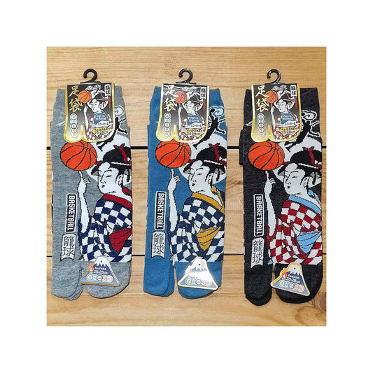 Chaussettes Tabi "Geisha BasketBall"- Taille 39/44