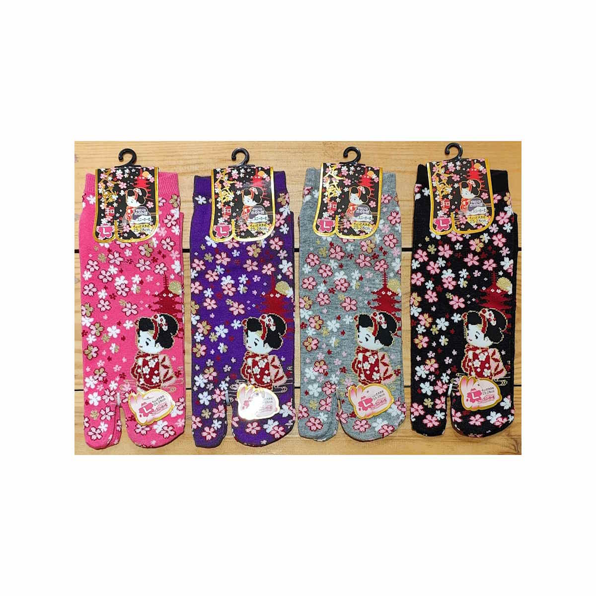 Chaussettes Tabi "Maiko"- Taille 39/44