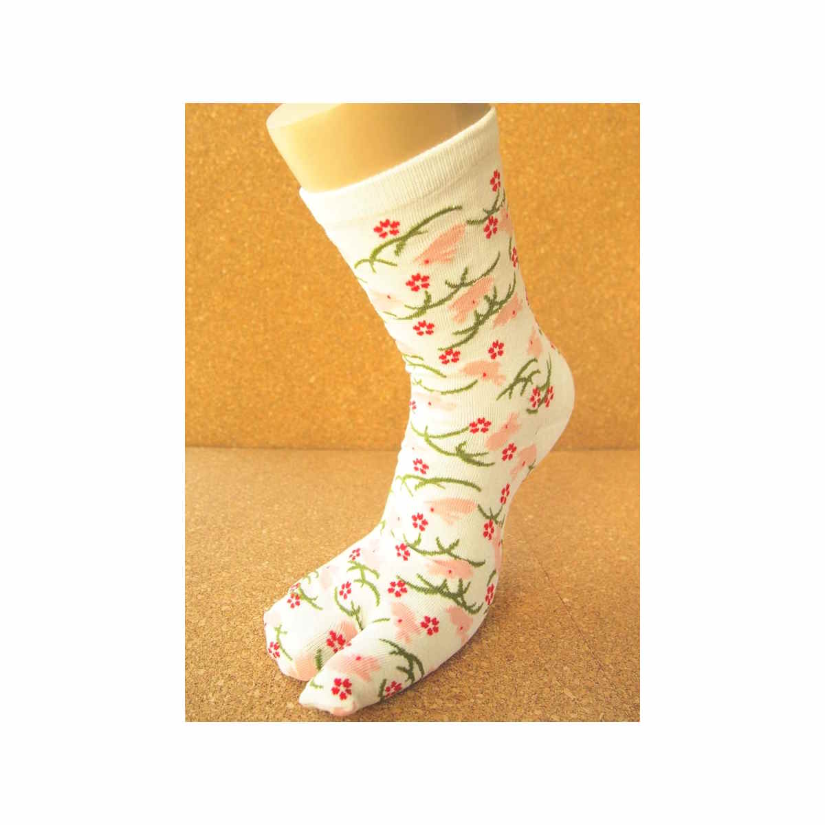 Chaussettes Tabi Hautes "Usagi"- Taille 35/39