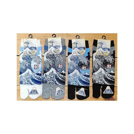 Chaussettes Tabi "Hokusai"- Taille 39/44