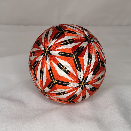 Balle Temari Rouge / Vintage