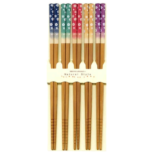 Set de 5 Paires de Baguettes - Vent de Sakura