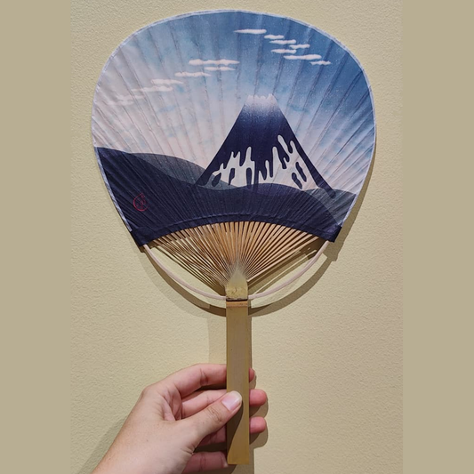 Eventail Uchiwa Grand - Mont Fuji